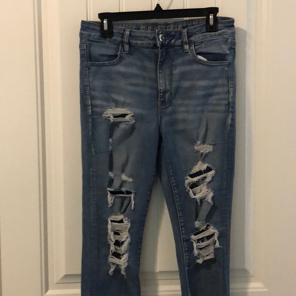 American eagle super stretch high rise jeggings